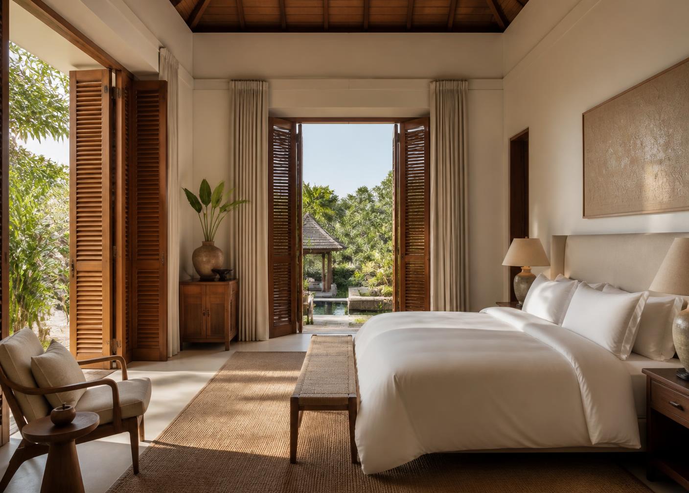 Interior impression of the Madeira villa