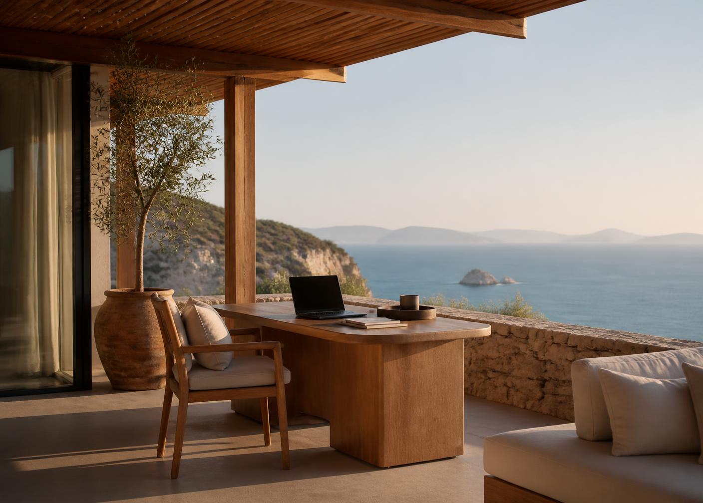 Interior impression of the Mallorca villa